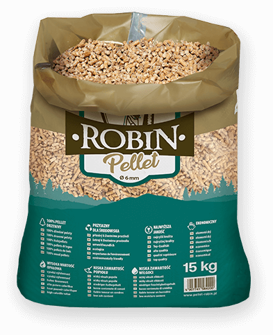 worek pelletu opałowego Robin do kupienia w Chojnowie lub sklepie internetowym